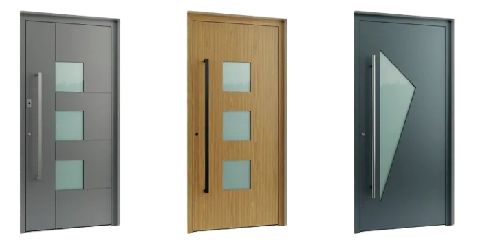 Modern custom aluminum front door designs with glass and clean – custom aluminum doors featured on Custom Aluminum Front Doors & Entry Doors