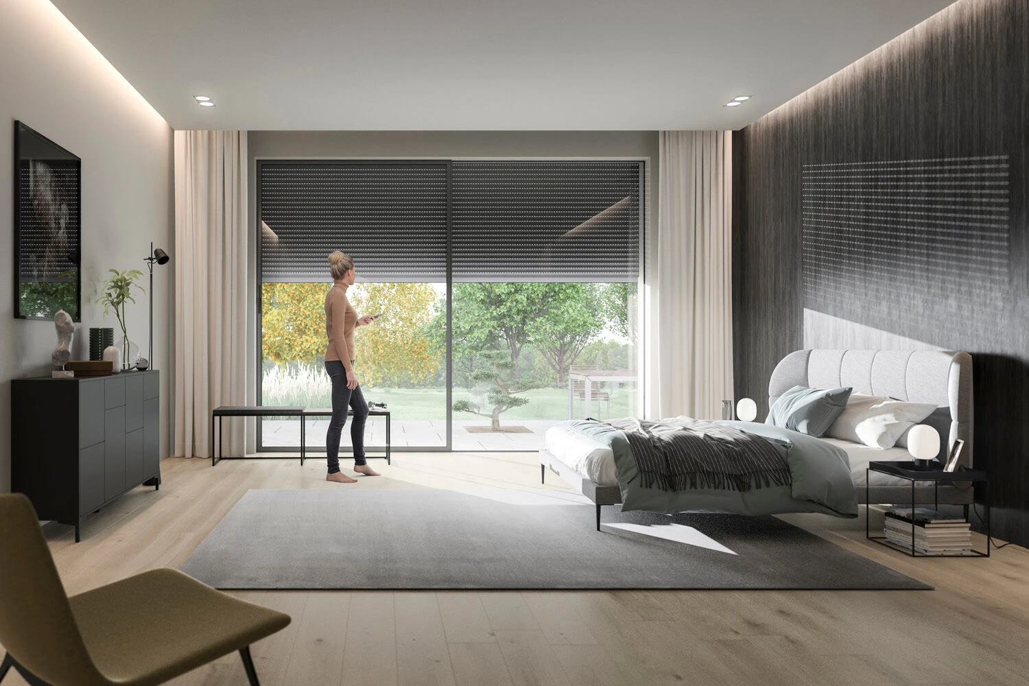 Exterior Shading – made-to-measure aluminum systems featured on Custom Aluminum Windows & Doors USA