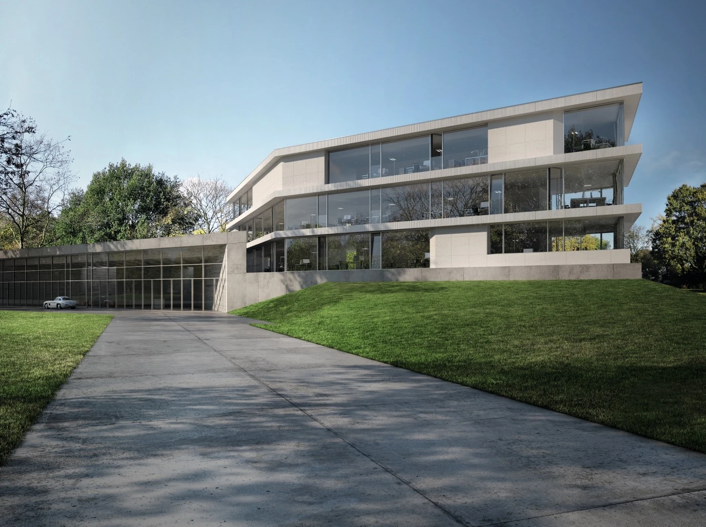 Custom aluminum curtain wall and glass façade systems – made-to-measure aluminum systems featured on Custom Aluminum Windows & Doors USA