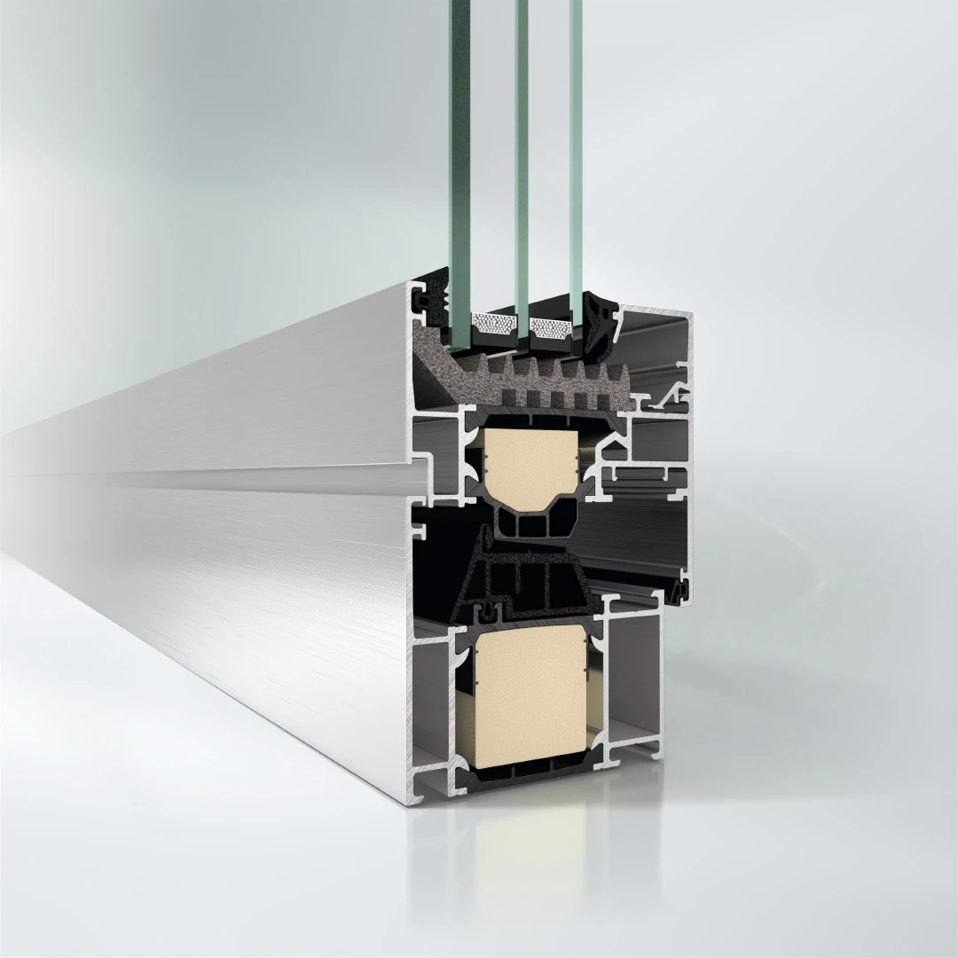 Technical aluminum profile as the basis of a secure window
