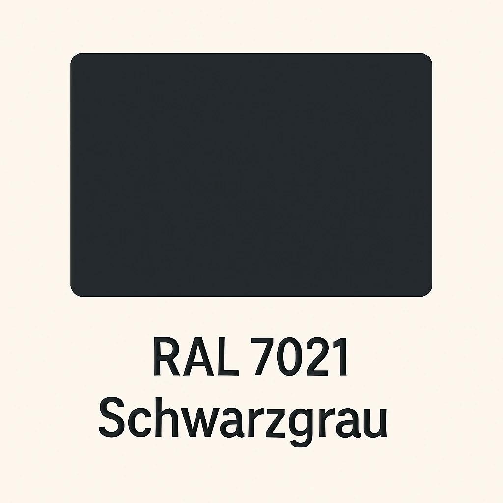 RAL 7021 Black grey