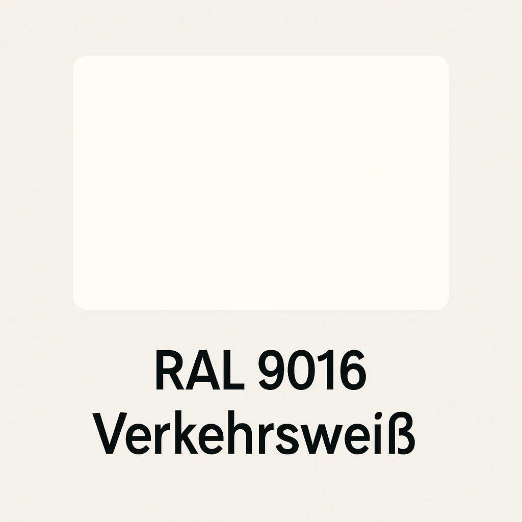 RAL 9016 Traffic White