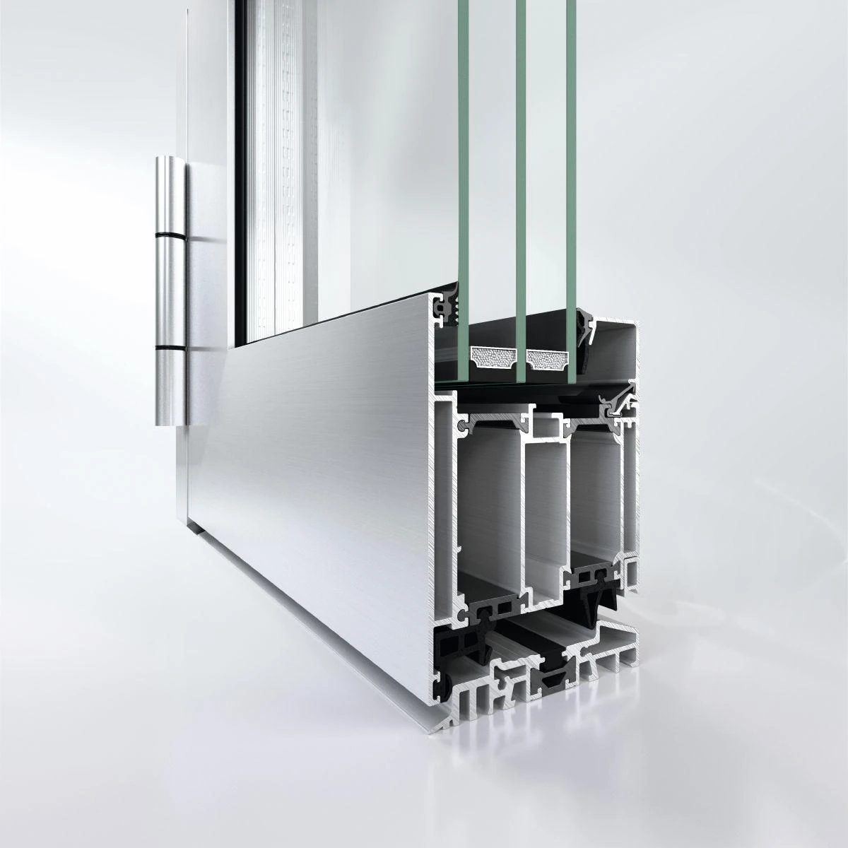 Schüco AD UP 90 high-performance aluminum entrance door profile – custom aluminum doors featured on Schüco Aluminum Doors USA | AD UP, Pivot &
