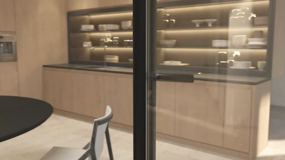 Schüco aluminum-wood combination window – made-to-measure aluminum systems featured on Aluminum Window Anatomy & Thermal Breaks